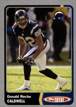 2003 Topps Total - Silver #26 Reche Caldwell Front