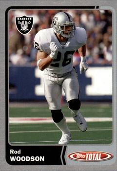 2003 Topps Total - Silver #29 Rod Woodson Front