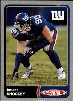 2003 Topps Total - Silver #35 Jeremy Shockey Front