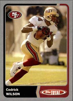 2003 Topps Total - Silver #283 Cedrick Wilson Front