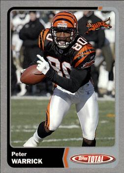 2003 Topps Total - Silver #294 Peter Warrick Front