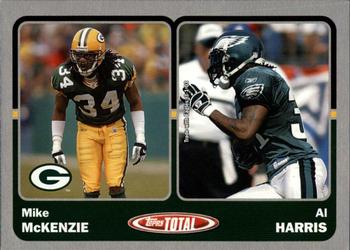 2003 Topps Total - Silver #391 Al Harris / Mike McKenzie Front