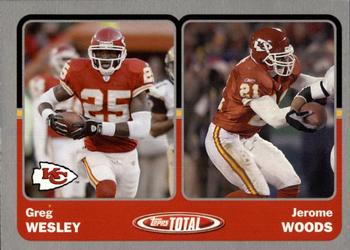 2003 Topps Total - Silver #401 Greg Wesley / Jerome Woods Front