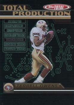2003 Topps Total - Total Production #TP8 Terrell Owens Front