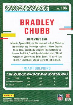2023 Donruss #186 Bradley Chubb Back