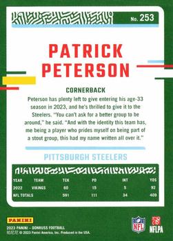 2023 Donruss #253 Patrick Peterson Back