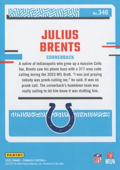 2023 Donruss #346 Julius Brents Back