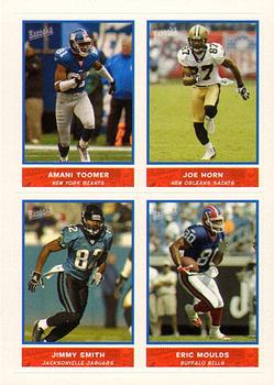 2004 Bazooka - Stickers #27 Amani Toomer / Joe Horn / Jimmy Smith / Eric Moulds Front