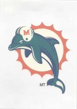 2004 Bazooka - Tattoos #NNO Miami Dolphins Front