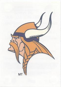 2004 Bazooka - Tattoos #NNO Minnesota Vikings Front