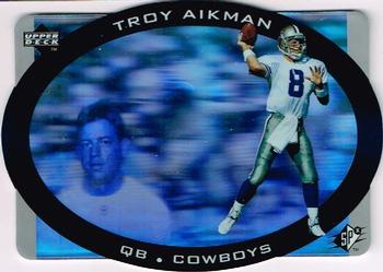 1996 SPx #11 Troy Aikman Front