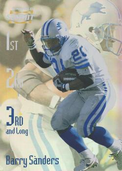 1996 Summit - Third and Long #17 Barry Sanders Front