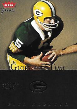 2004 Fleer Greats of the Game - Glory of Their Time #6 GOT Paul Hornung Front