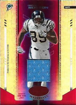 2004 Leaf Certified Materials - Mirror Red Materials #61 David Boston Front