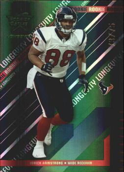 2004 Leaf Rookies & Stars Longevity - Emerald #136 Derick Armstrong Front