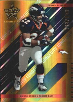 2004 Leaf Rookies & Stars Longevity - Gold #29 Quentin Griffin Front