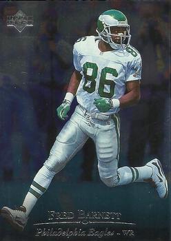 1996 Upper Deck Silver Collection #83 Fred Barnett Front