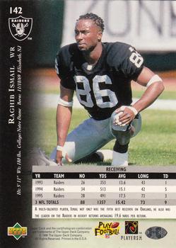 1996 Upper Deck Silver Collection #142 Raghib Ismail Back