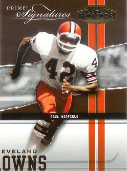 2004 Playoff Honors - Prime Signature Previews #PS-18 Paul Warfield Front
