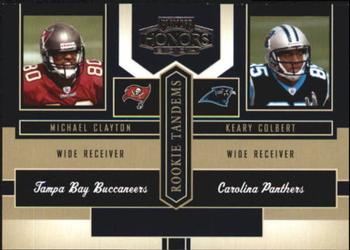 2004 Playoff Honors - Rookie Tandems #RT-2 Michael Clayton / Keary Colbert Front
