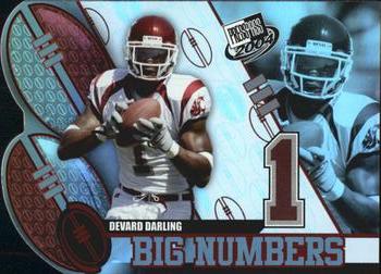 2004 Press Pass - Big Numbers #BN4 Devard Darling  Front