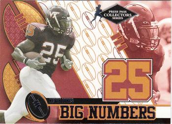 2004 Press Pass - Big Numbers Collectors Series #BN12 Kevin Jones Front