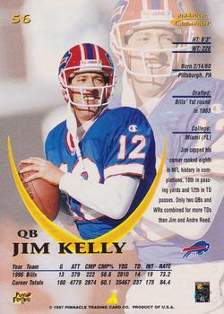 1997 Action Packed #56 Jim Kelly Back