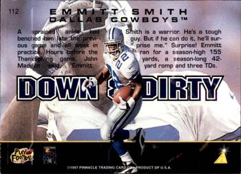 1997 Action Packed #112 Emmitt Smith Back