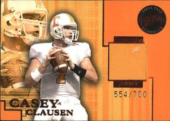 2004 Press Pass SE - Game Used Jerseys Bronze #JC/CC Casey Clausen Front