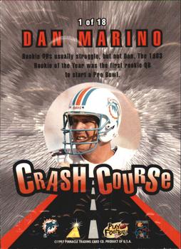1997 Action Packed - Crash Course #1 Dan Marino Back