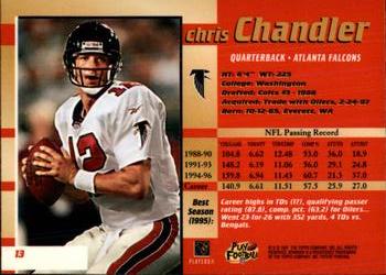 1997 Bowman's Best #13 Chris Chandler Back