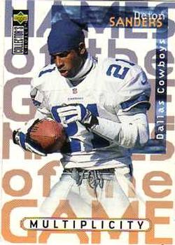 1997 Collector's Choice #61 Deion Sanders Front