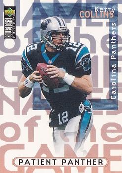 1997 Collector's Choice #74 Kerry Collins Front