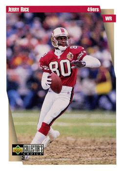1997 Collector's Choice #91 Jerry Rice Front