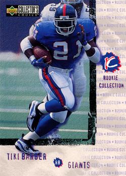 1997 Collector's Choice #335 Tiki Barber Front