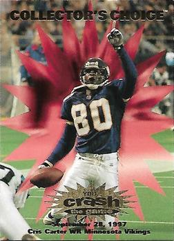 1997 Collector's Choice - You Crash the Game #C16 Cris Carter Front