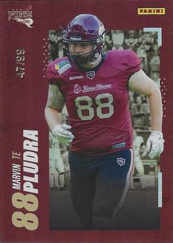 2023 Panini Rhein Fire - Red #NNO Marvin Pludra Front