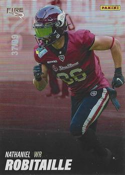 2023 Panini Rhein Fire - Red #NNO Nathaniel Robitaille Front