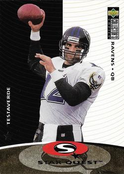 1997 Collector's Choice - StarQuest #SQ34 Vinny Testaverde Front