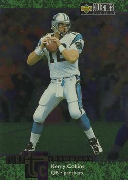 1997 Collector's Choice - Turf Champions #TC1 Kerry Collins Front