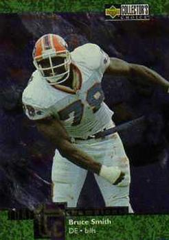 1997 Collector's Choice - Turf Champions #TC20 Bruce Smith Front