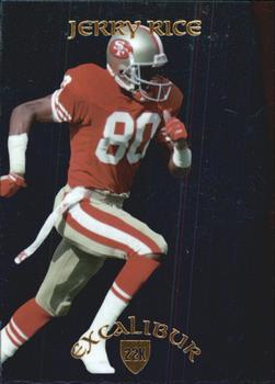 1997 Collector's Edge Excalibur - 22K Knights #08 Jerry Rice Front