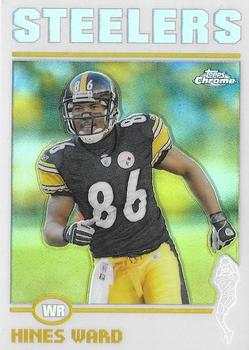 2004 Topps Chrome - Refractors #24 Hines Ward Front