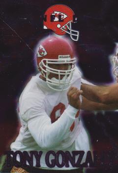 1997 Collector's Edge Excalibur - NFL Draft #17 Tony Gonzalez Front