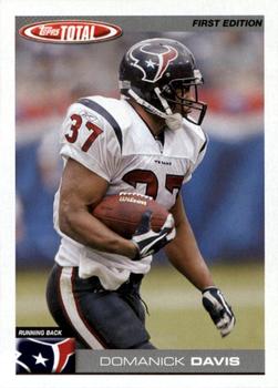 2004 Topps Total - First Edition #35 Domanick Davis Front