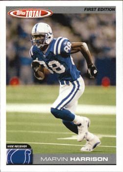2004 Topps Total - First Edition #40 Marvin Harrison Front