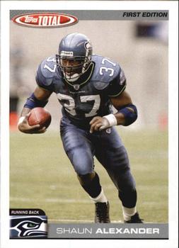 2004 Topps Total - First Edition #45 Shaun Alexander Front