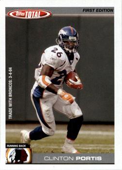 2004 Topps Total - First Edition #75 Clinton Portis Front