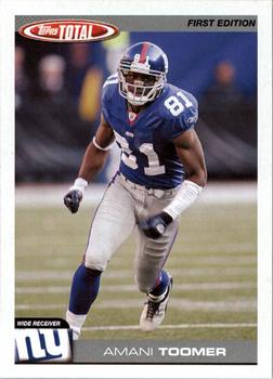 2004 Topps Total - First Edition #80 Amani Toomer Front