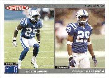 2004 Topps Total - First Edition #234 Nick Harper / Joseph Jefferson Front